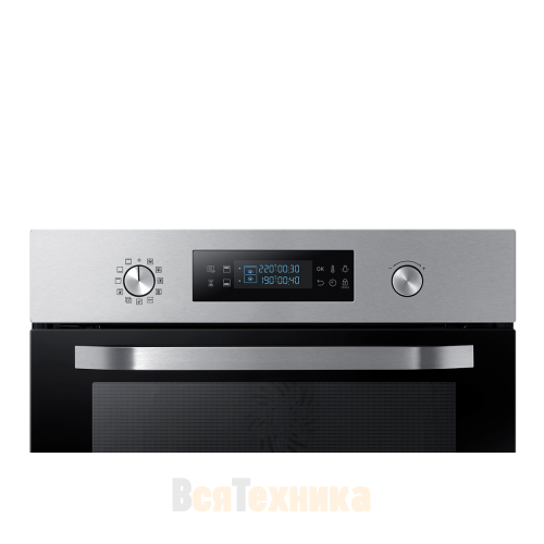 Духовой шкаф Samsung New Metro, 64 л, Dual Cook (NV64R3531BS)