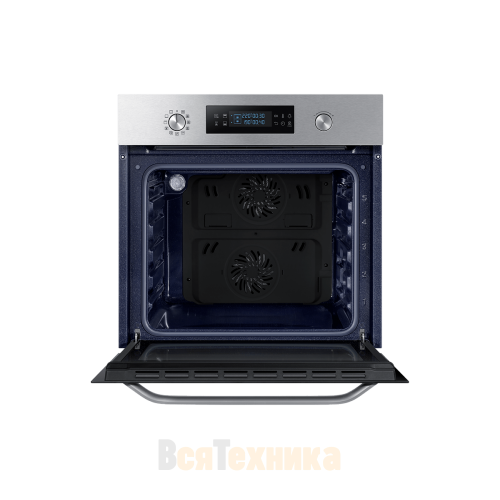 Духовой шкаф Samsung New Metro, 64 л, Dual Cook (NV64R3531BS)