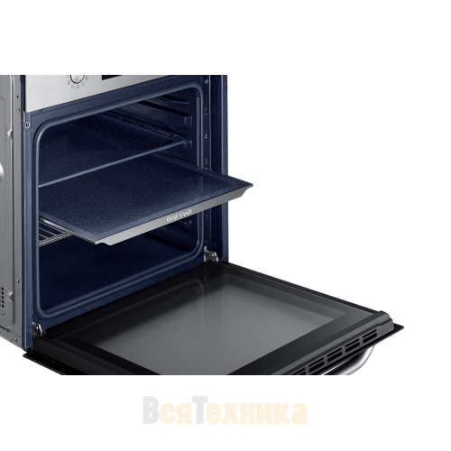Духовой шкаф Samsung New Metro, 64 л, Dual Cook (NV64R3531BS)