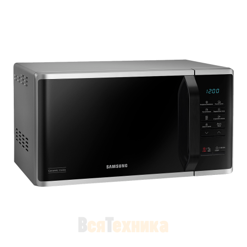 Микроволновая печь Samsung соло 23л, 800 Вт (MS23K3513AS)