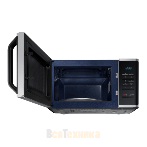 Микроволновая печь Samsung соло 23л, 800 Вт (MS23K3513AS)