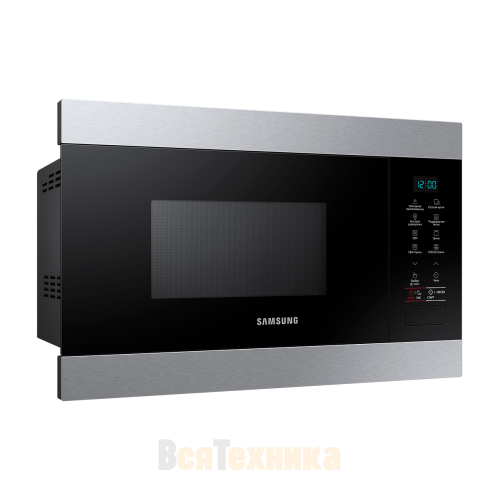 Встраиваемая микроволновая печь Samsung с грилем 22л, 850 Вт (MG22M8074AT)