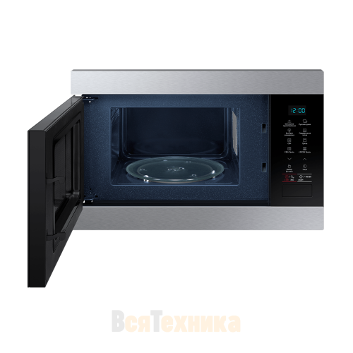 Встраиваемая микроволновая печь Samsung с грилем 22л, 850 Вт (MG22M8074AT)