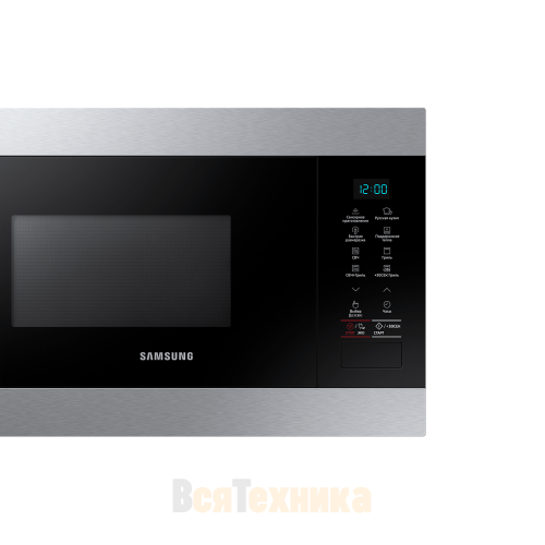 Встраиваемая микроволновая печь Samsung с грилем 22л, 850 Вт (MG22M8074AT)