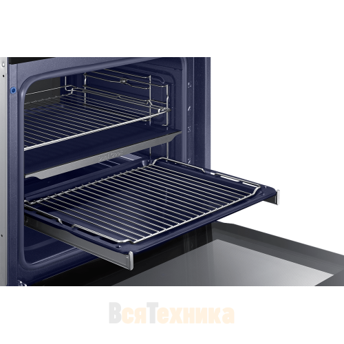 Духовой шкаф Samsung NV9900J, 75л, Dual Cook (NV75K5541RB)