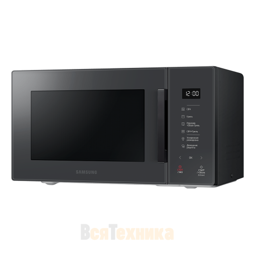 Микроволновая печь Samsung с грилем 23л, 800 Вт (MG23T5018AC)