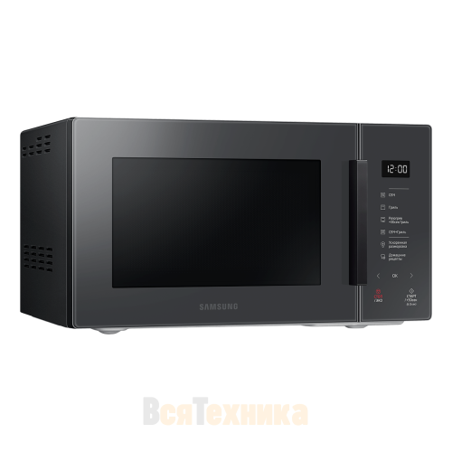 Микроволновая печь Samsung с грилем 23л, 800 Вт (MG23T5018AC)