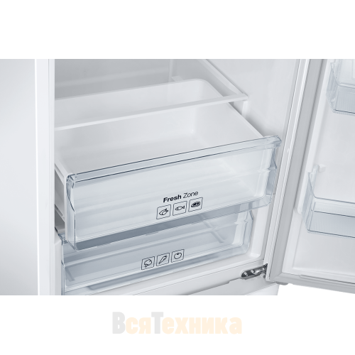 Холодильник Samsung RB37A5400WW с нижней морозильной камерой