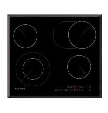 Стеклокерамическая панель Samsung NZ64T3516BK с расширяемой зоной нагрева