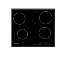 Стеклокерамическая панель Samsung NZ64T3516QK с Touch Control