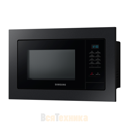 Встраиваемая микроволновая печь Samsung соло 23л, 800 Вт (MS23A7013AB)