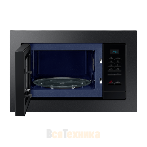 Встраиваемая микроволновая печь Samsung соло 23л, 800 Вт (MS23A7013AB)