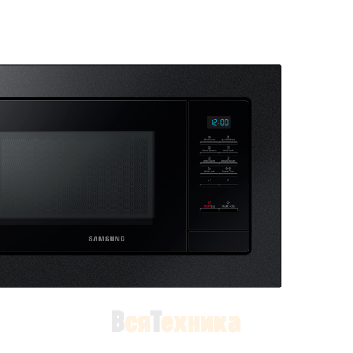 Встраиваемая микроволновая печь Samsung соло 23л, 800 Вт (MS23A7013AB)