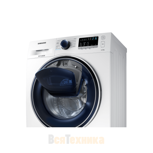 Стиральная машина Samsung WW60K40G09W (AddWash), 6кг