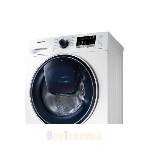 Стиральная машина Samsung WW60K40G09W (AddWash), 6кг