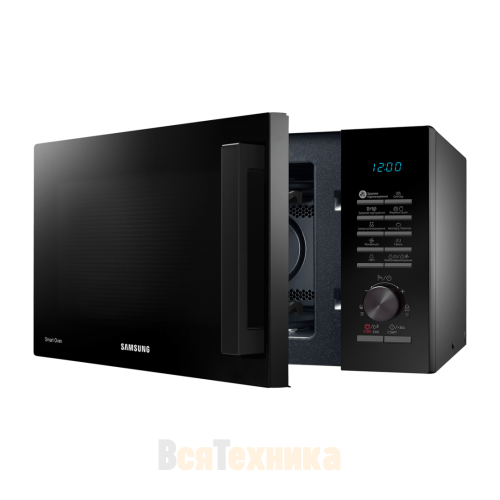 Микроволновая печь Samsung с конвекцией и грилем 28л, 900 Вт (MC28A5135CK)