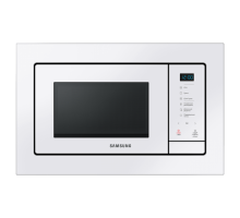 Встраиваемая микроволновая печь Samsung с грилем 23л, 800 Вт (MG23A7118AW)