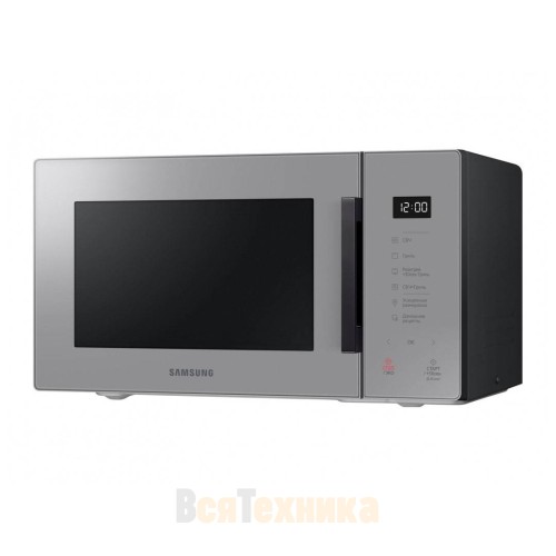 Микроволновая печь Samsung с грилем в стиле Bespoke 23 л, 800 Вт (MG23T5018AG)