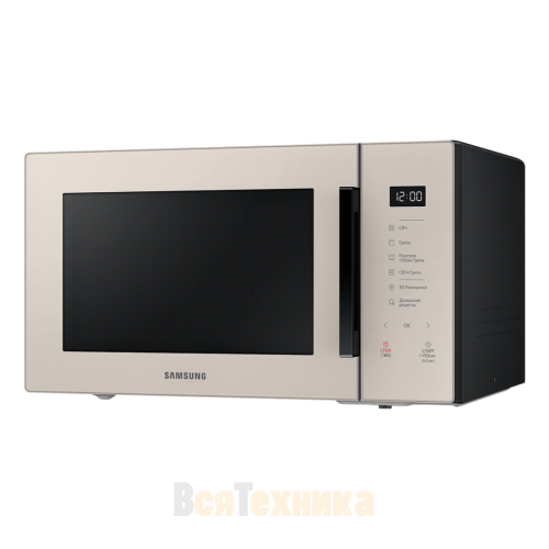 Микроволновая печь Samsung с грилем в стиле Bespoke, 30 л, 900Вт (MG30T5018CF)