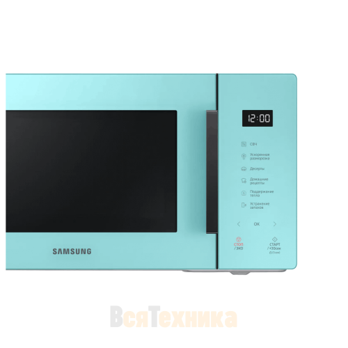 Микроволновая печь Samsung соло в стиле Bespoke, 23 л, 800 Вт (MS23T5018AN)