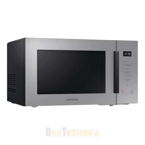 Микроволновая печь Samsung соло в стиле Bespoke, 23 л, 800 Вт (MS23T5018AG)