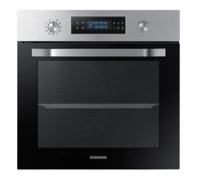 Духовой шкаф Samsung New Metro, 68 л, Dual Cook (NV68R3541RS)