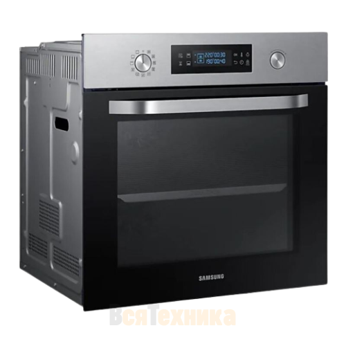 Духовой шкаф Samsung New Metro, 68 л, Dual Cook (NV68R3541RS)