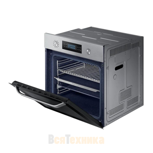 Духовой шкаф Samsung New Metro, 68 л, Dual Cook (NV68R3541RS)