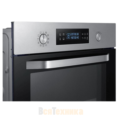Духовой шкаф Samsung New Metro, 68 л, Dual Cook (NV68R3541RS)