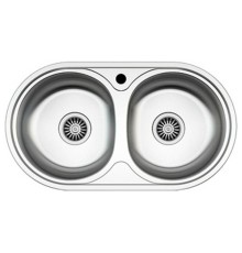 Кухонная мойка Zigmund & Shtain Kreis 785D.6 сатин