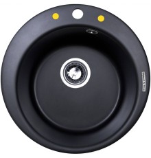 Кухонная мойка Zigmund & Shtain KREIS 480 Черный базальт