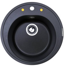 Кухонная мойка Zigmund & Shtain KREIS 505 Темная скала