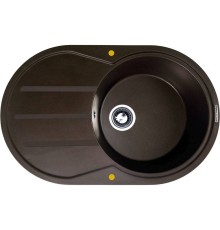 Кухонная мойка Zigmund & Shtain KREIS OV 770 D Швейцарский шоколад