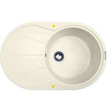 Кухонная мойка Zigmund & Shtain KREIS OV 770 B Каменная соль