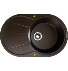 Кухонная мойка Zigmund & Shtain KREIS OV 770 B Швейцарский шоколад