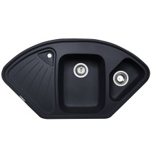 Кухонная мойка Zigmund & Shtain ECKIG 1000.2 Темная скала