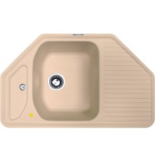 Кухонная мойка Zigmund & Shtain ECKIG 800 Топленое молоко