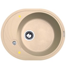 Кухонная мойка Zigmund & Shtain KREIS OV 575 Топленое молоко