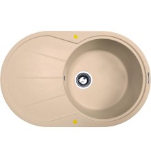 Кухонная мойка Zigmund & Shtain KREIS OV 770 B Топленое молоко