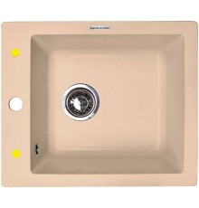 Кухонная мойка Zigmund & Shtain Platz 425 Топленое молоко