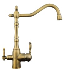 Смеситель Zigmund & Shtain ZS 1900B Античная латунь