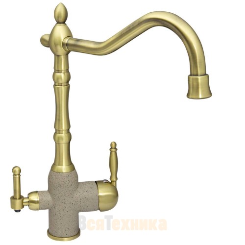 Смеситель Zigmund & Shtain ZS 1900B Речной песок