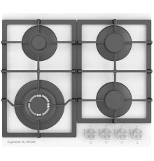 Газовая варочная панель из закаленного стекла Zigmund & Shtain M 26.6 W