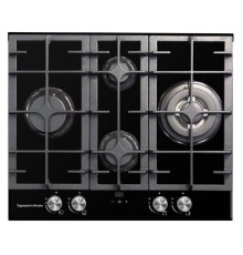 Газовая варочная панель из закаленного стекла Zigmund & Shtain MN 195.61 B