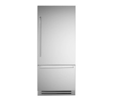 Встраиваемый двухкамерный холодильник Bertazzoni REF90PIXR стальной