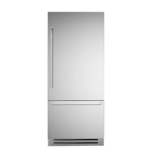 Встраиваемый двухкамерный холодильник Bertazzoni REF90PIXR стальной