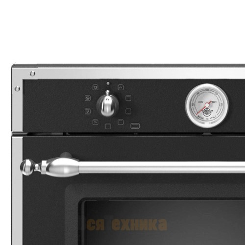 Встраиваемый электрический духовой шкаф Bertazzoni Heritage F609HEREKNE черный