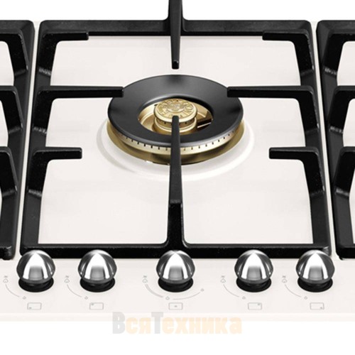 Газовая варочная панель Bertazzoni Heritage P905CHERAX бежевая