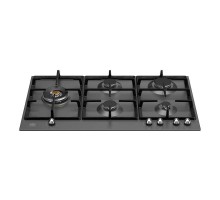 Газовая варочная панель Bertazzoni Heritage P905LHERNE черная
