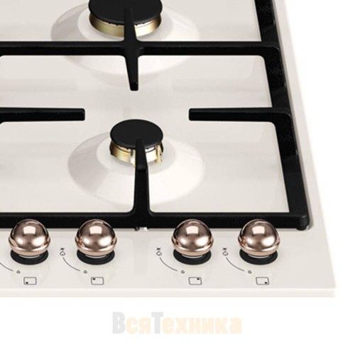 Газовая варочная панель Bertazzoni Heritage P604LHERAC бежевая